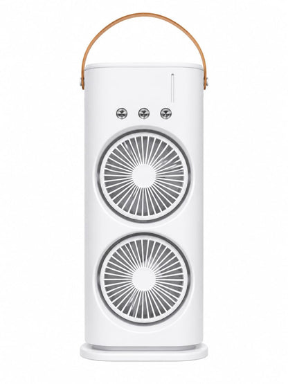 Portable Rechargeable Dual Fan